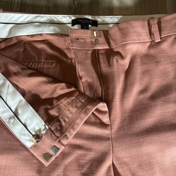 Ann Taylor Curvy Ankle Length Dress Pants Fit Size 16 - Picture 4 of 9